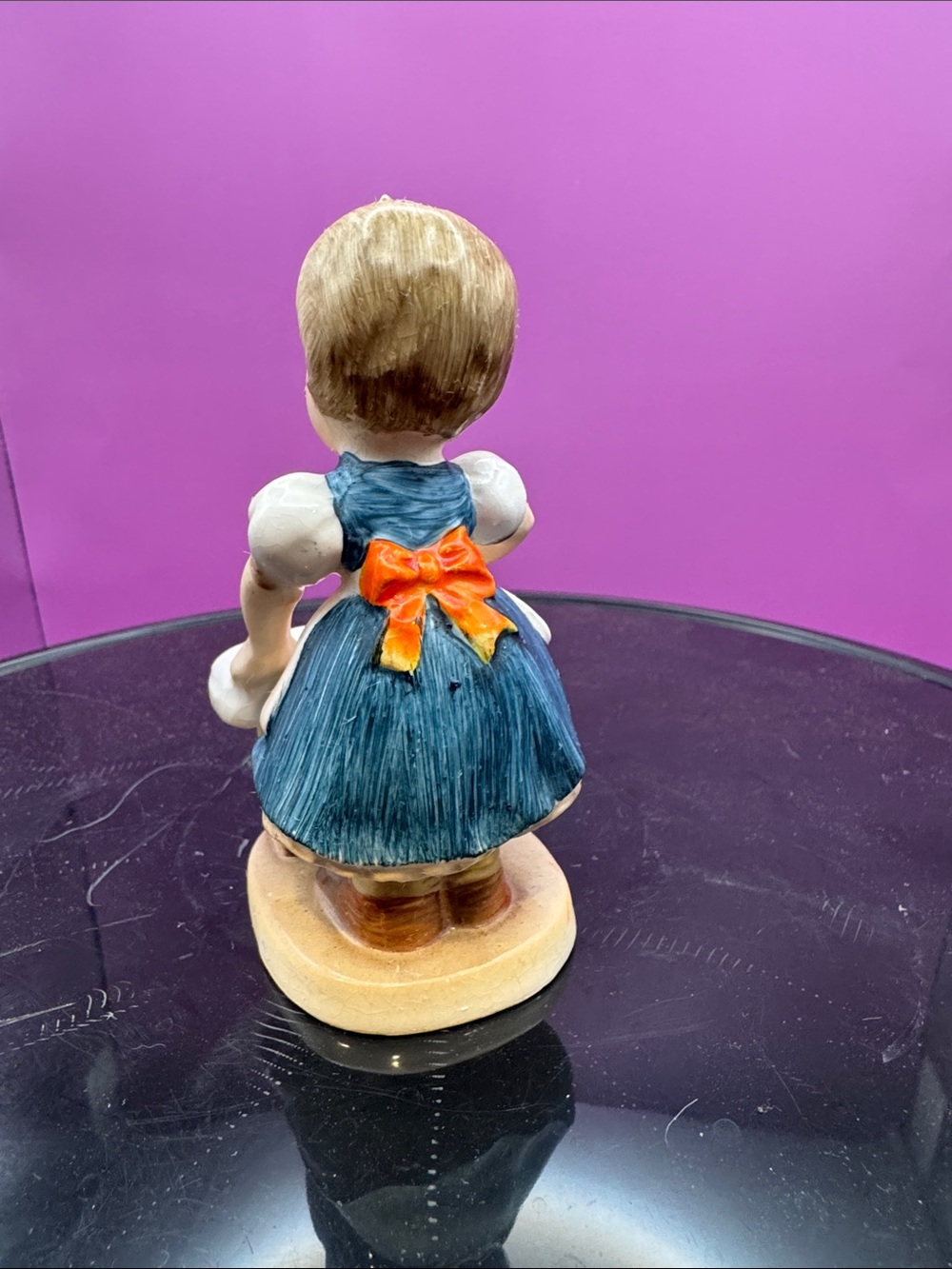 Vintage Napco Japan Girl Ironing Figurine 1960s - Picture 2 of 5